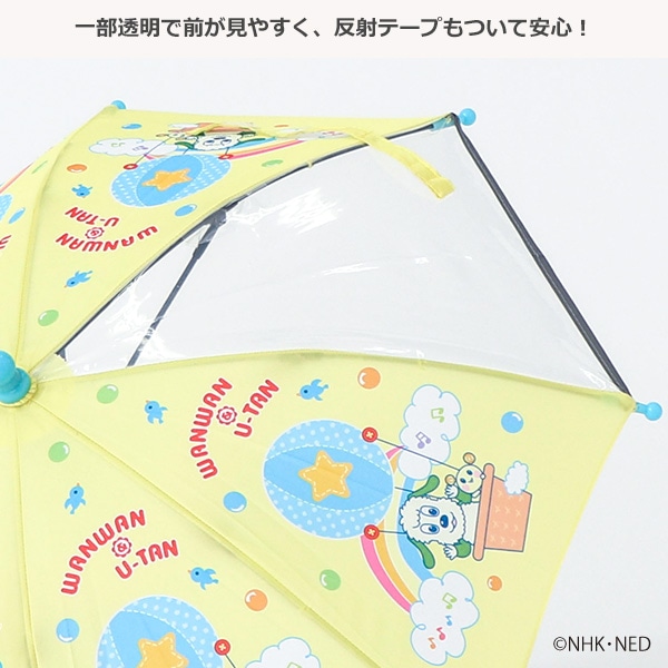 手開き傘 35cm（いないいないばあっ!）