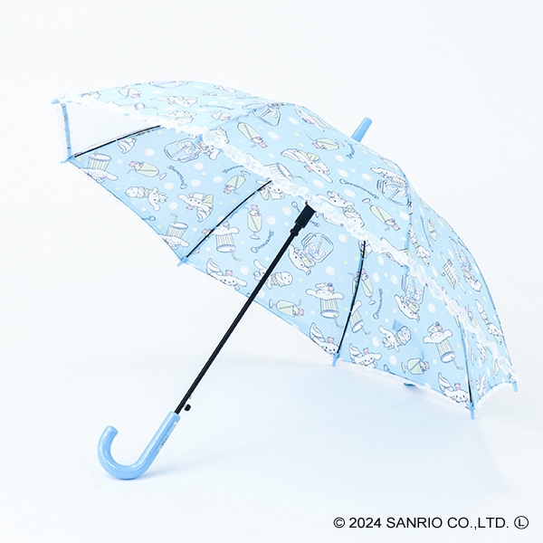 フリル付きジャンプ傘 50cm（シナモロール）