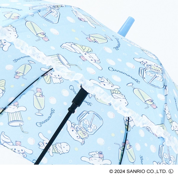 フリル付きジャンプ傘 50cm（シナモロール）