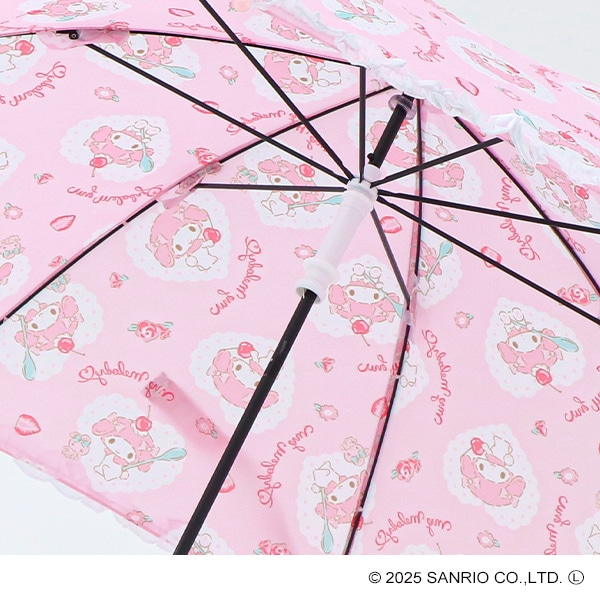 フリル付き手開き傘 45cm（マイメロディ）