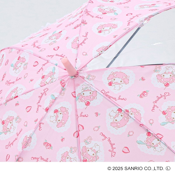フリル付きジャンプ傘 50cm（マイメロディ）