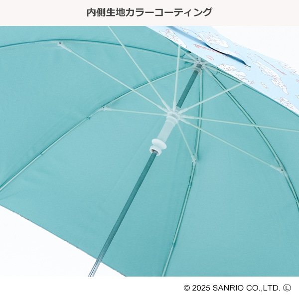 スケーター）晴雨兼用手開き傘 50cm（シナモロール）