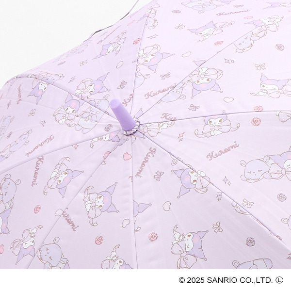 スケーター）晴雨兼用手開き傘 50cm（クロミ）