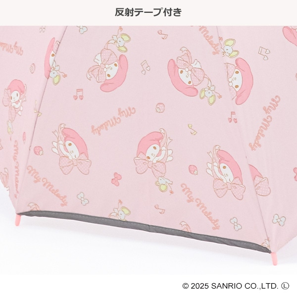 スケーター）晴雨兼用手開き傘 50cm（マイメロディ）