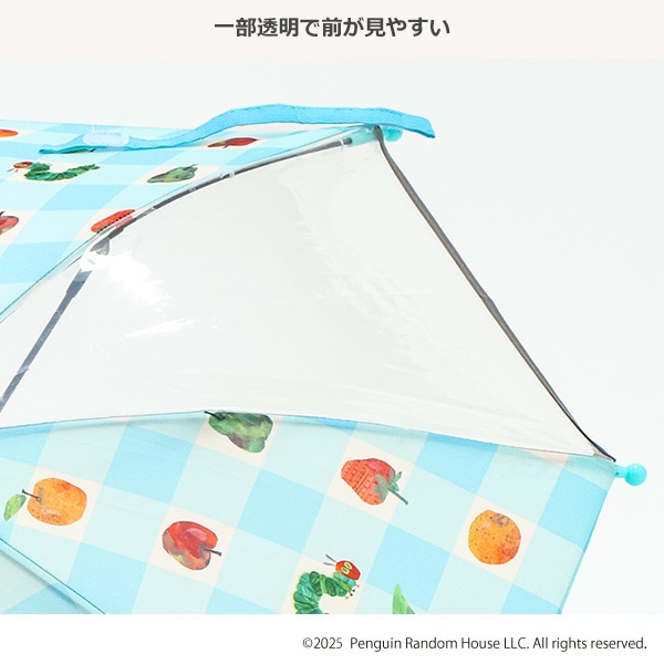 スケーター）手開き傘 35cm（はらぺこあおむし）