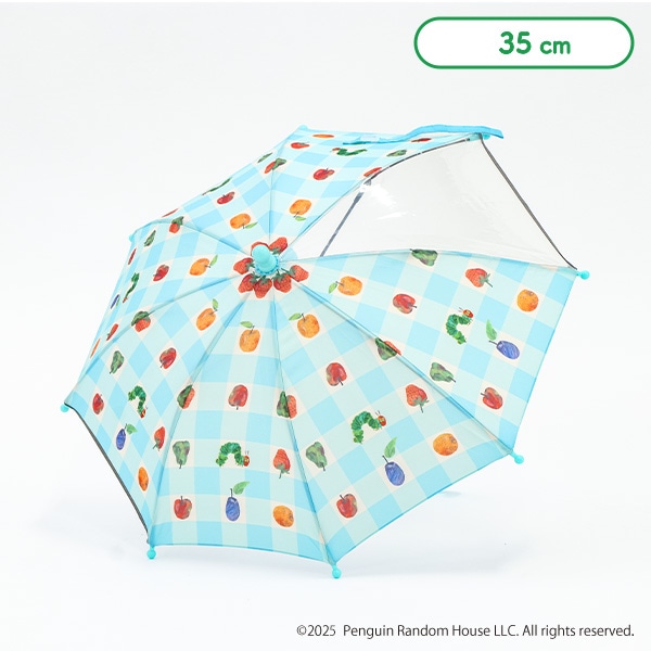 スケーター）手開き傘 35cm（はらぺこあおむし）