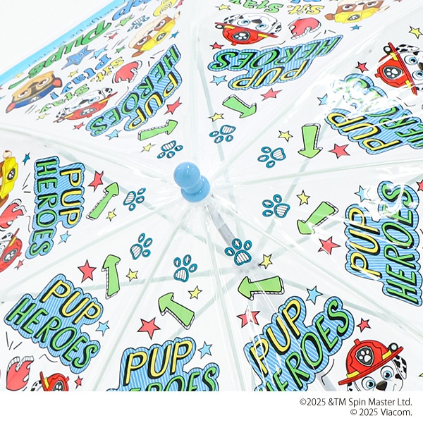 スケーター）ビニール手開き傘 40cm（パウ・パトロール）