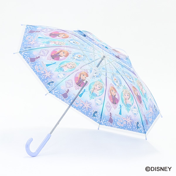 スケーター）ビニール手開き傘 45cm（アナと雪の女王）