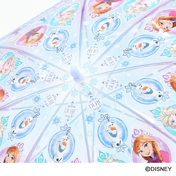 スケーター）ビニール手開き傘 45cm（アナと雪の女王）