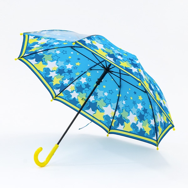 手開き傘 45cm（星グラデーション）