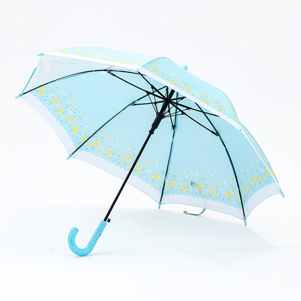 ジャンプ傘 50cm（ミモザサックス）