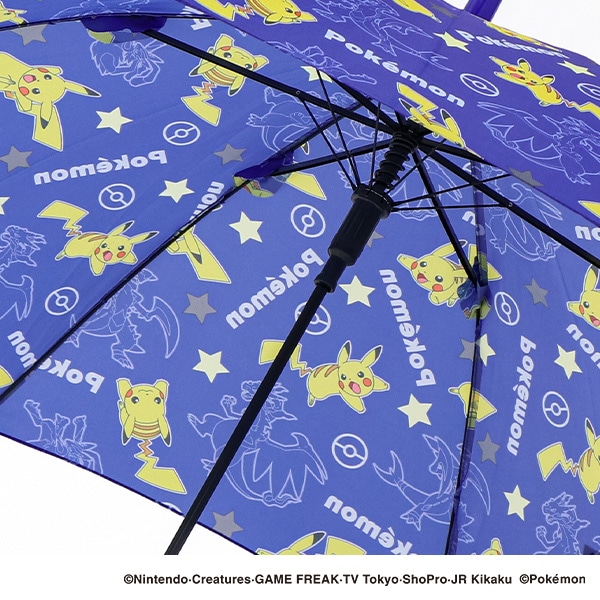 ジャンプ傘 50cm（ポケモン・ブルー）