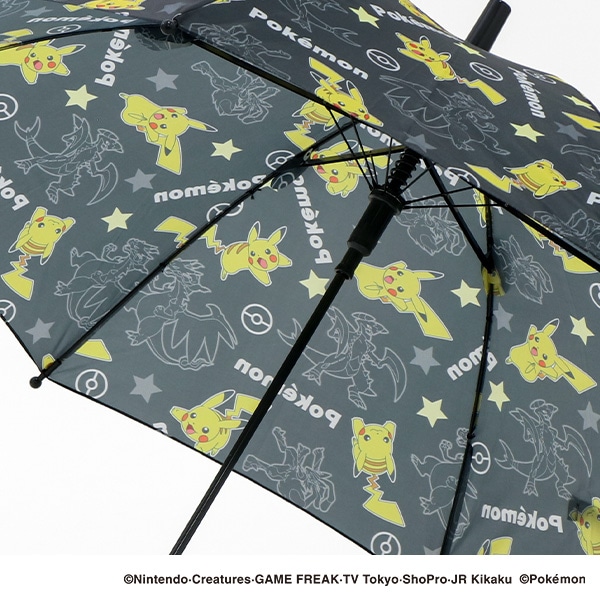 ジャンプ傘 50cm（ポケモン・ブラック）
