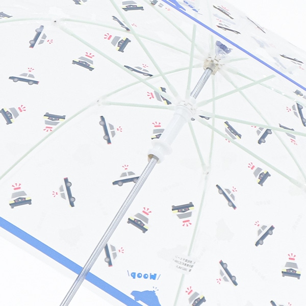 ビニール手開き傘 40cm（パトカー）