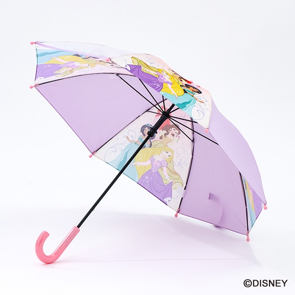 手開き傘 45cm（ディズニープリンセス）