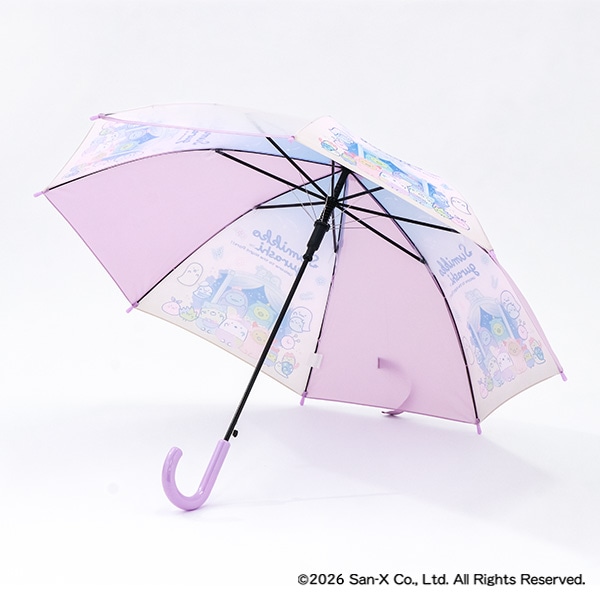 ジャンプ傘 50cm（すみっコぐらし・ナイトパーク）