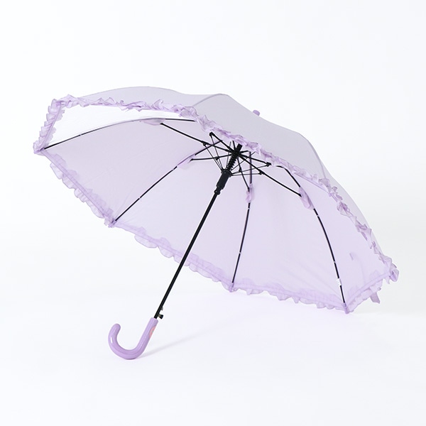 フリル付きジャンプ傘 50cm