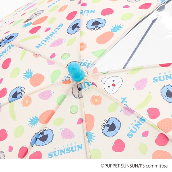 スケーター）手開き傘 40cm（パペットスンスン）