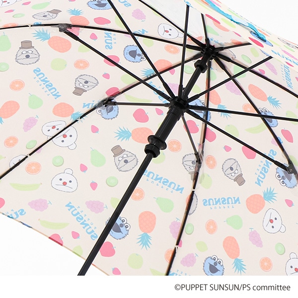 スケーター）手開き傘 40cm（パペットスンスン）