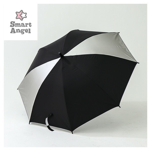 Smart Angel 晴雨兼用ジャンプ傘55cm ブラック 西松屋公式オンラインストア マタニティ ベビー 子供服