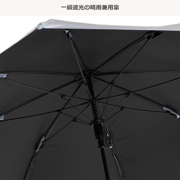 晴雨兼用ジャンプ傘 55cm（無地）