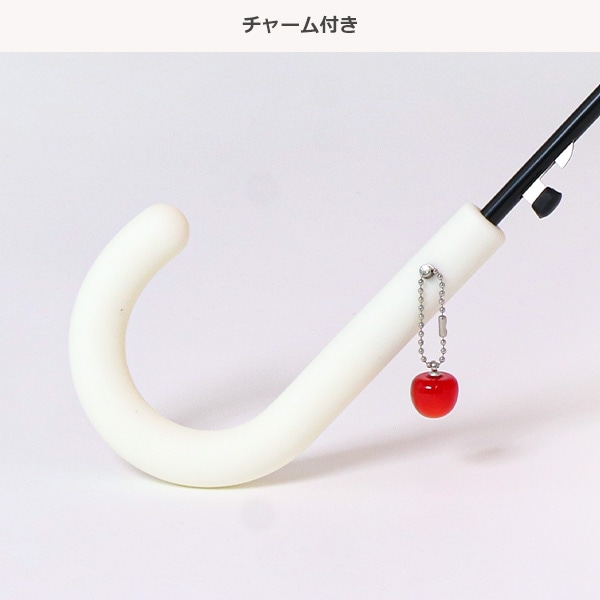 キッズビニールジャンプ傘 55cm（クリームソーダ・ピーチ）