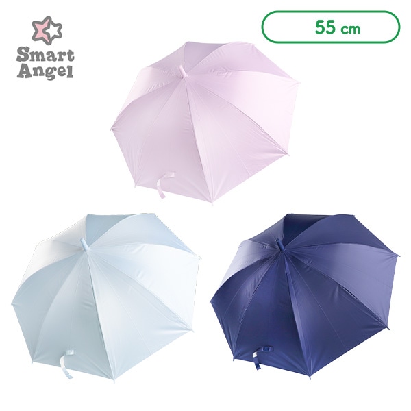 晴雨兼用ジャンプ傘 55cm（無地）