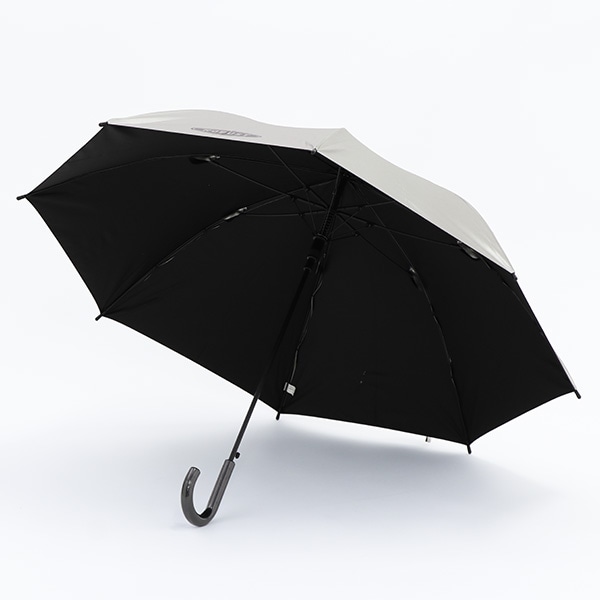 晴雨兼用ジャンプ傘 55cm（シルバー）