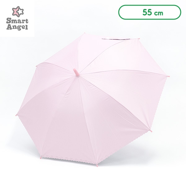 晴雨兼用ジャンプ傘 55cm（ヒートカット・ハート）