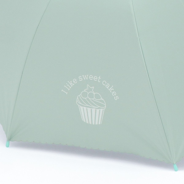 晴雨兼用ジャンプ傘 55cm（ケーキ）