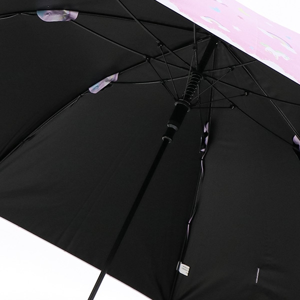 晴雨兼用ジャンプ傘 55cm（ゆめかわ・ユニコーン）