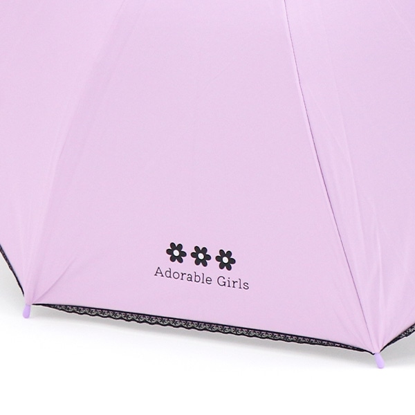 晴雨兼用ジャンプ傘 55cm（レース）