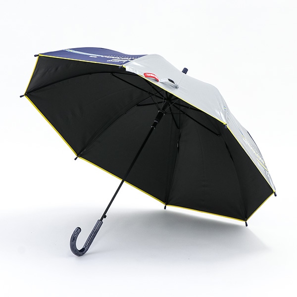 晴雨兼用ジャンプ傘 55cm（シルバーギア）