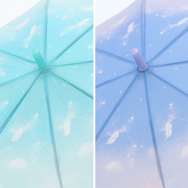 ジャンプ傘 55cm（フェザースカイ）