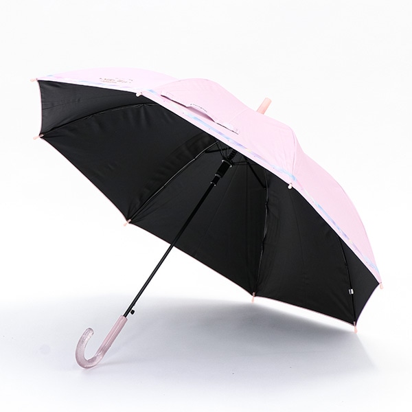 晴雨兼用キッズジャンプ傘 55㎝（シルキーウェイ・ピンク）