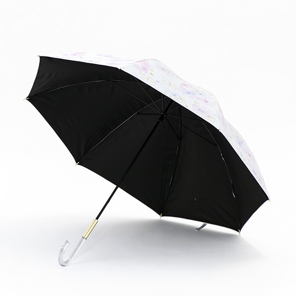 晴雨兼用手開き傘 55cm（フローラル）