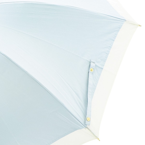 晴雨兼用手開き傘 55cm（UVオーガンジーバイカラー）