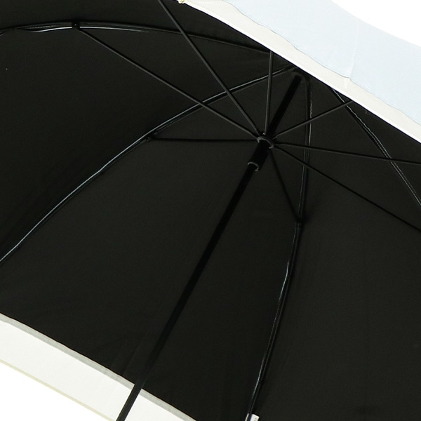 晴雨兼用手開き傘 55cm（UVオーガンジーバイカラー）