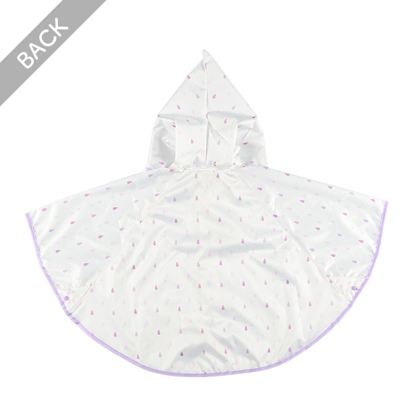 レインポンチョ（しずく柄）