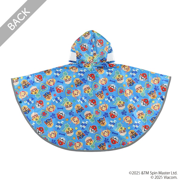 スケーター）レインポンチョ（パウ・パトロール）