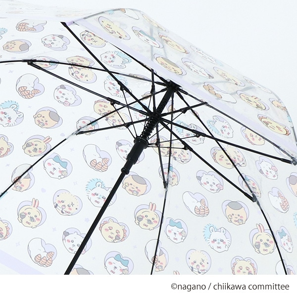 ビニールジャンプ傘 58cm（ちいかわ・ハート）
