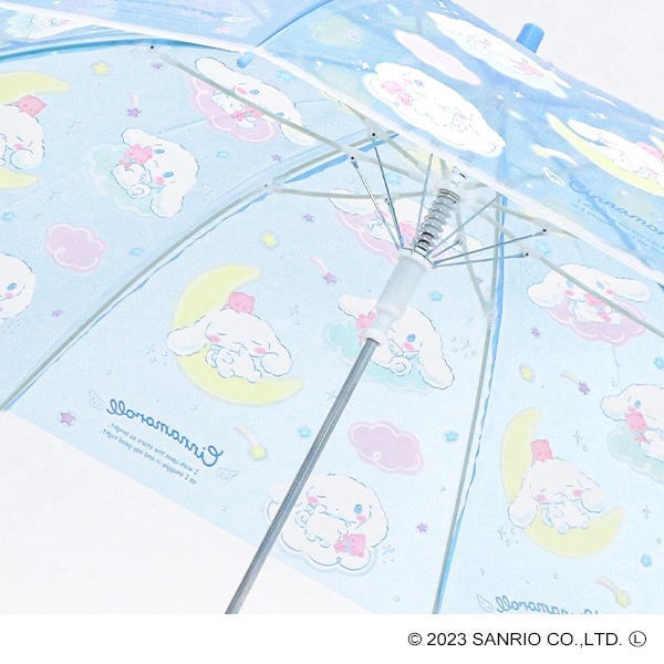 スケーター）ビニールジャンプ傘 55cm（シナモロール）