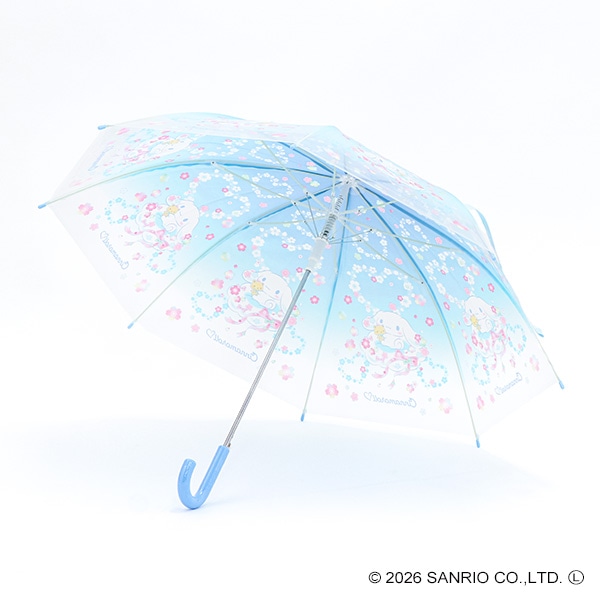 スケーター）ビニールジャンプ傘 55cm（シナモロール・星空）