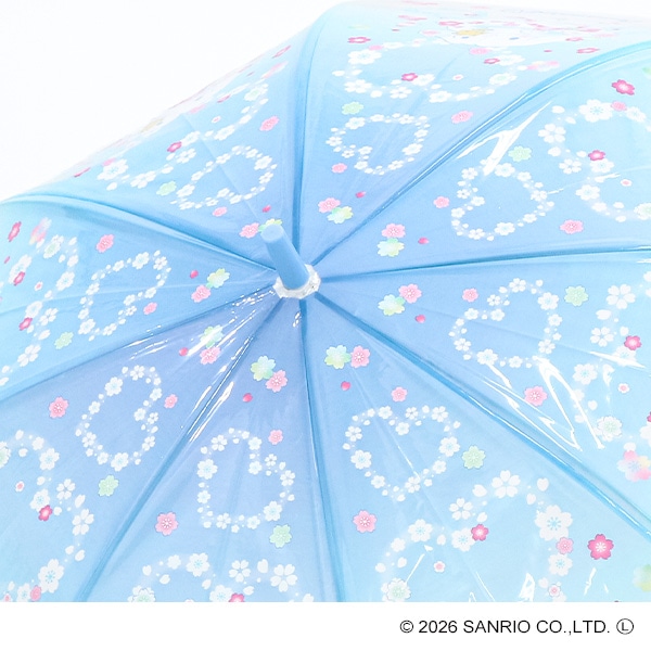 スケーター）ビニールジャンプ傘 55cm（シナモロール・星空）