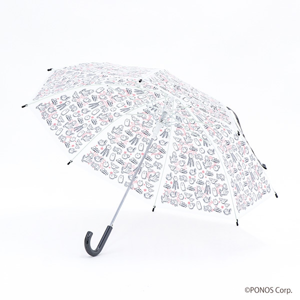 スケーター）ビニールジャンプ傘 55cm（にゃんこ大戦争）