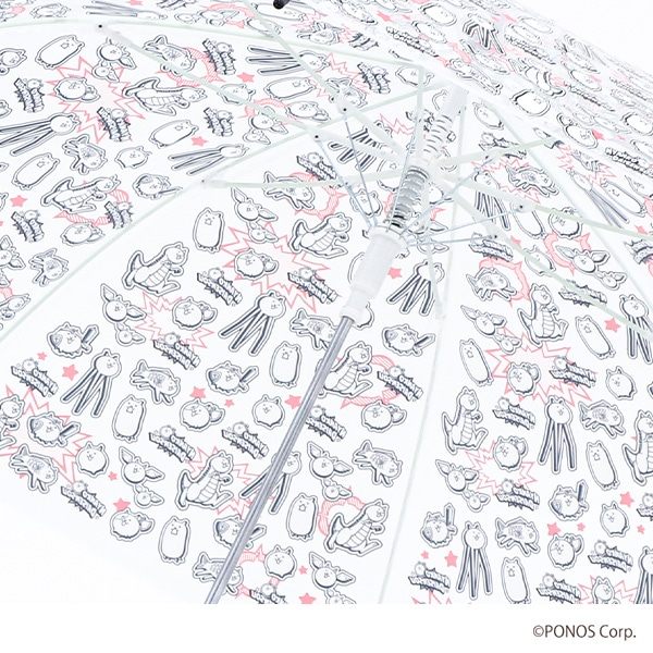 スケーター）ビニールジャンプ傘 55cm（にゃんこ大戦争）