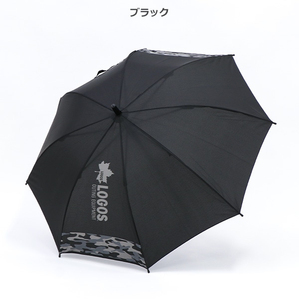 LOGOS）ジャンプ傘 55cm（迷彩2コマプリント）