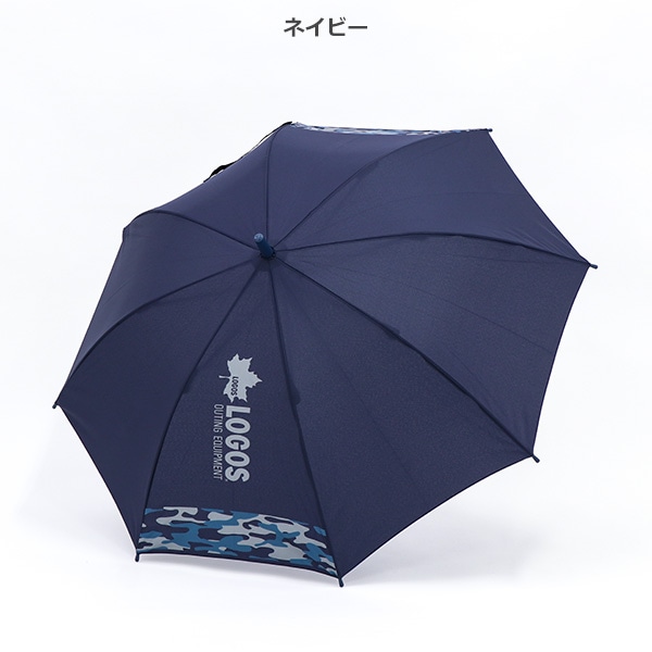 LOGOS）ジャンプ傘 55cm（迷彩2コマプリント）