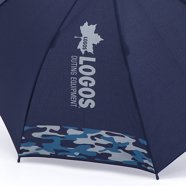 LOGOS）ジャンプ傘 55cm（迷彩2コマプリント）