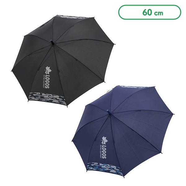 LOGOS）ジャンプ傘 60cm（迷彩2コマプリント）